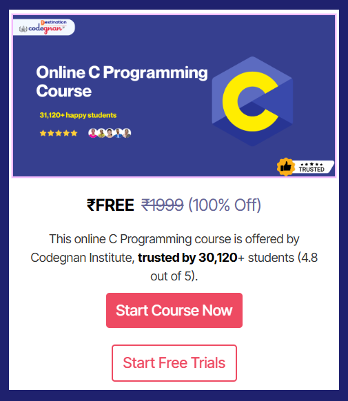 C Programming Course