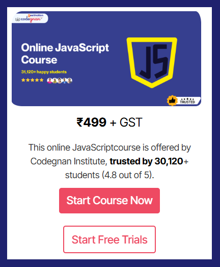 Online Java Script Course