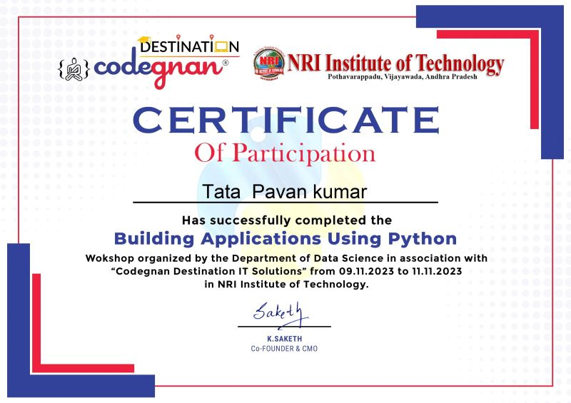 python course certification in Hyderabad