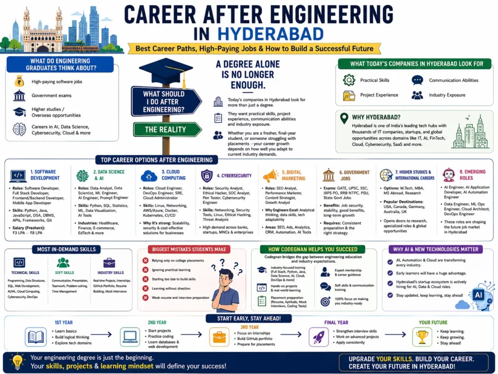 Career post Engineering with Codegnan