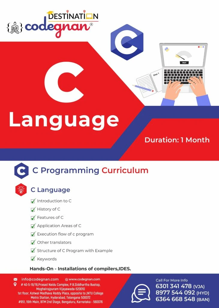 C-language-Course-Curriculum