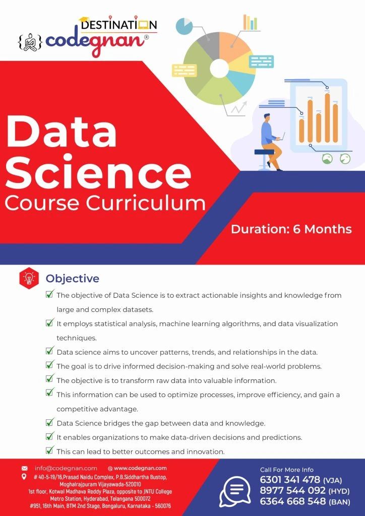 Data Science Course Curriculum by Codegnan