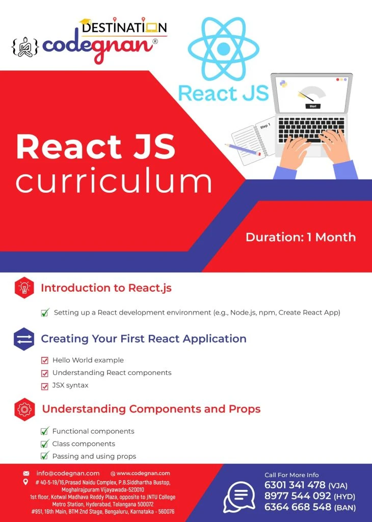 Reactjs-Course-Curriculum