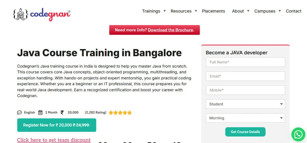 Java training by Codegnan Bangalore