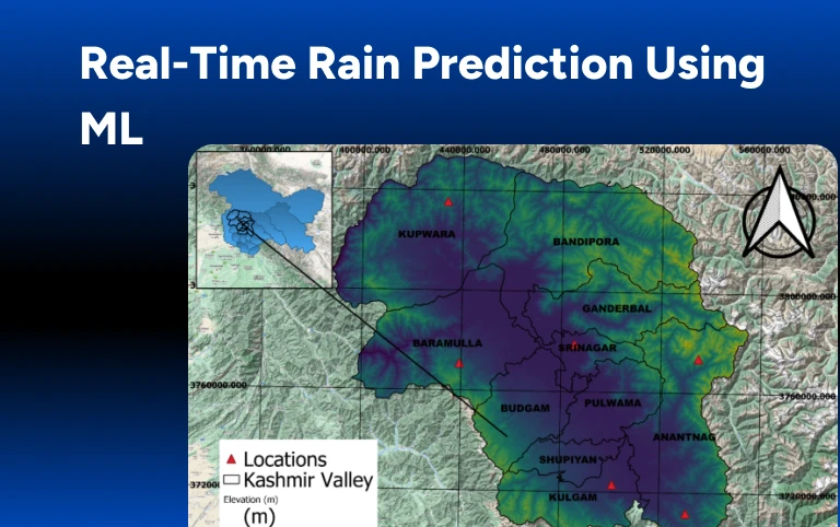 Real time Rain prediction using Machine Learning