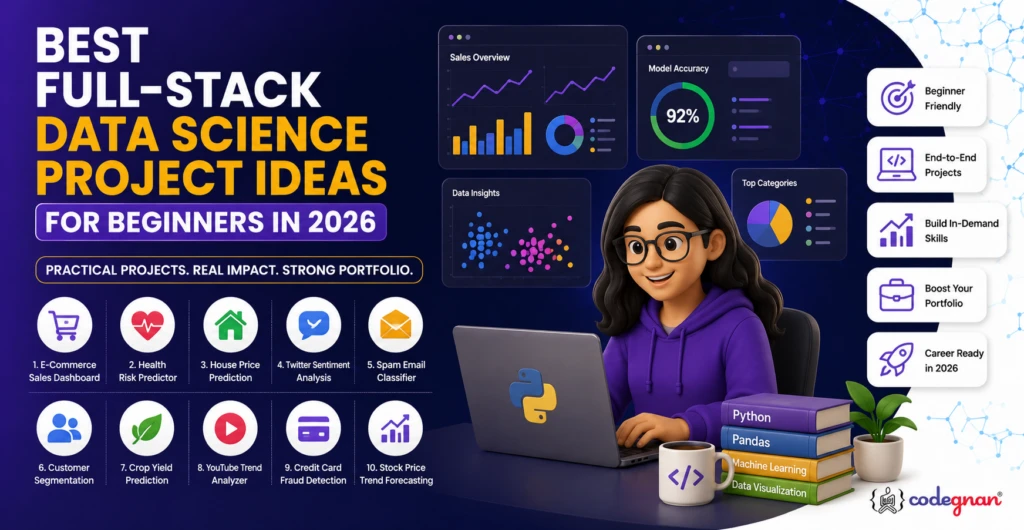 Best full-stack data science project ideas